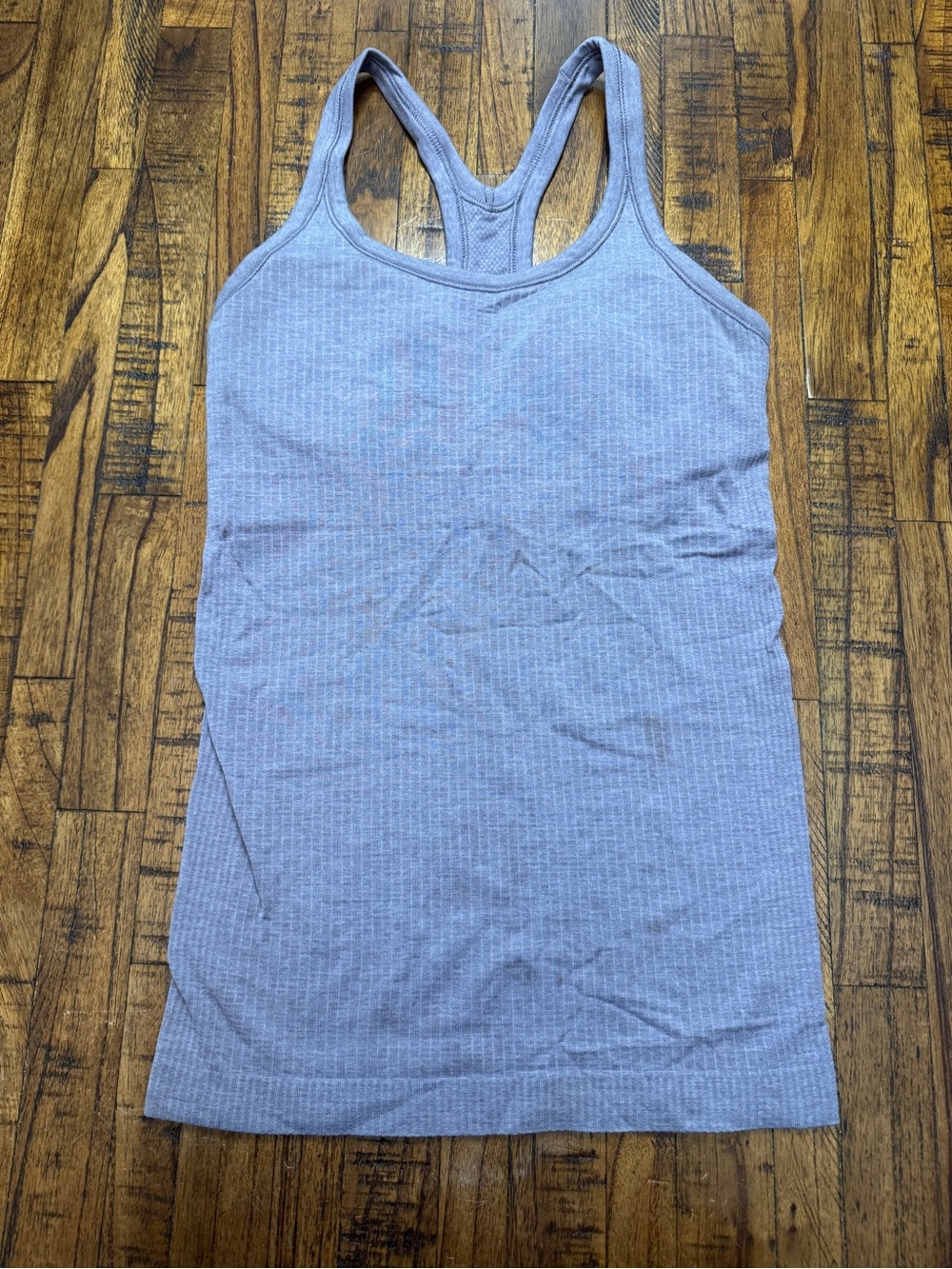 Lululemon Lavender Racerback Ribbed Tank Top Size 4